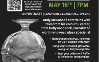 Saturday 16th May: an evening with Andy McConnell